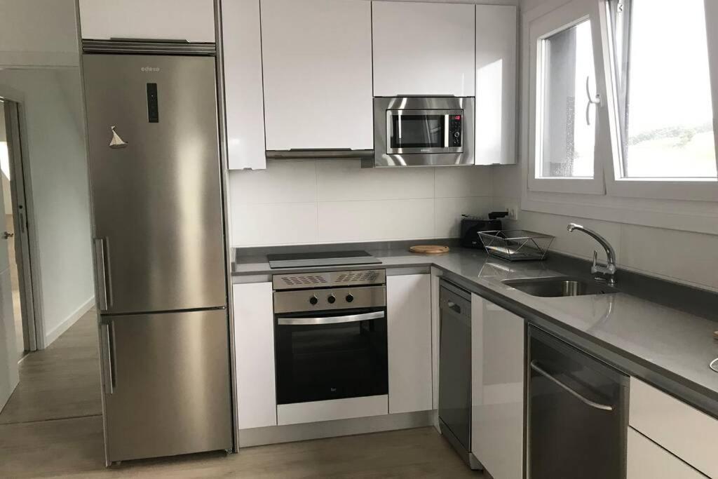 Apartamento Ático Miramar, Luanco Esterno foto